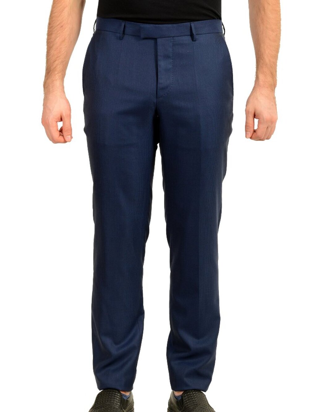 Hugo Boss Men's "T-Harvers4/Glover3"Slim Fit Silk Wool Plaid Pants US 32S IT 48S